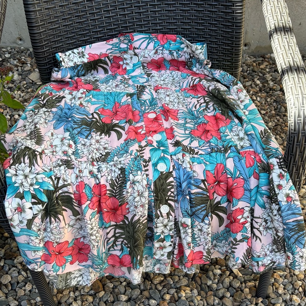 Talbots Floral Skirt